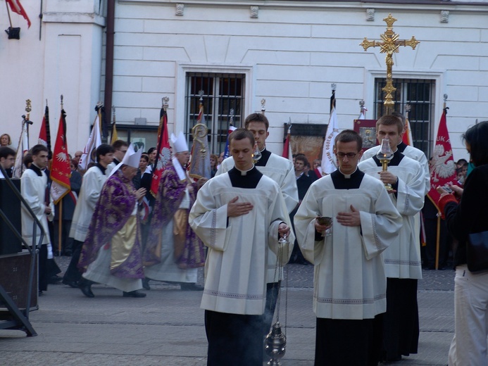 Tak Płock żegnał papieża