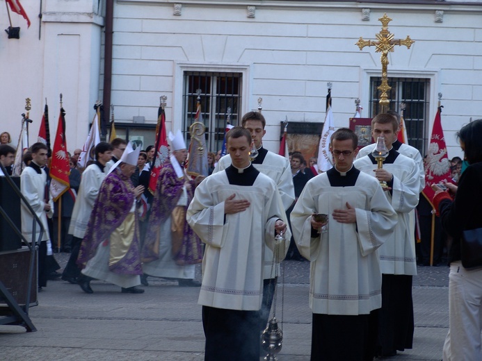 Tak Płock żegnał papieża