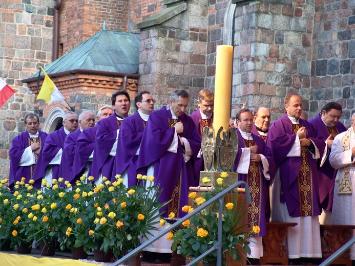 Tak Płock żegnał papieża