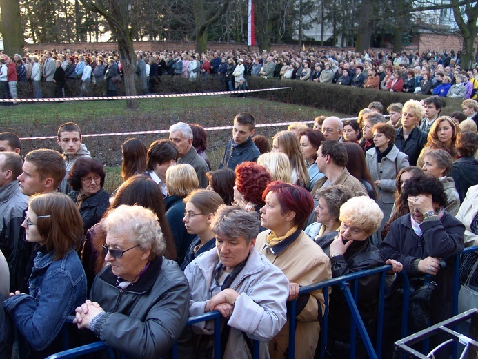 Tak Płock żegnał papieża