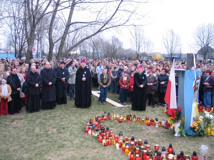 Tak Płock żegnał papieża