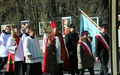 Niedziela Palmowa 2019 na ulicach Lublina.