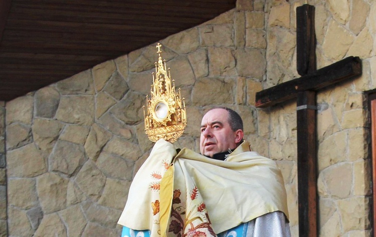 Samochodowa podróż Jezusa i Maryi w Witkowicach