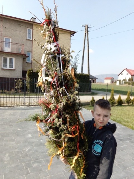 Domowa Niedziela Palmowa w Czańcu - 2020