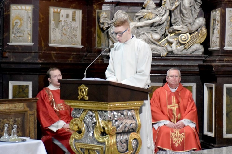 Niedziela Męki Pańskiej w świdnickiej katedrze