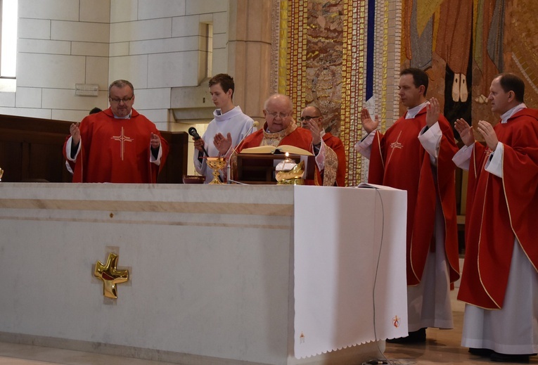 Niedziela Palmowa w sanktuarium św. Jana Pawła II