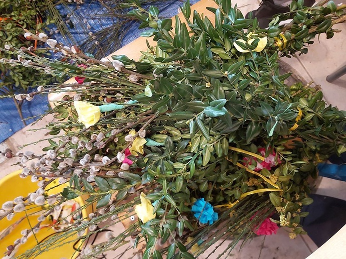 Palmy wielkanocne w naszych domach