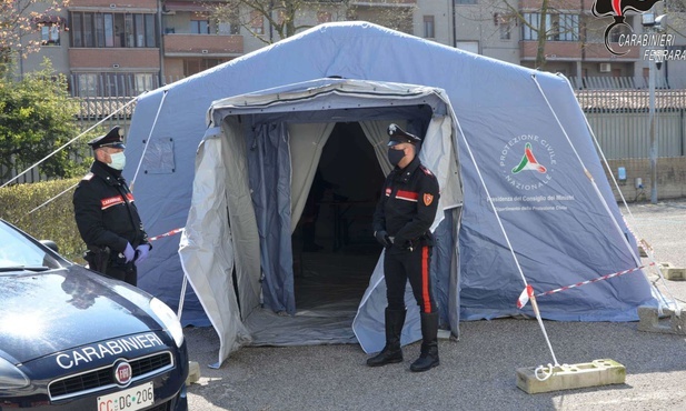 O 525 wzrosła w ciągu doby liczba osób zmarłych zakażonych koronawirusem we Włoszech