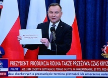 Prezydent Duda: Rozpoczynamy akcję "Kupuj świadomie produkt polski"