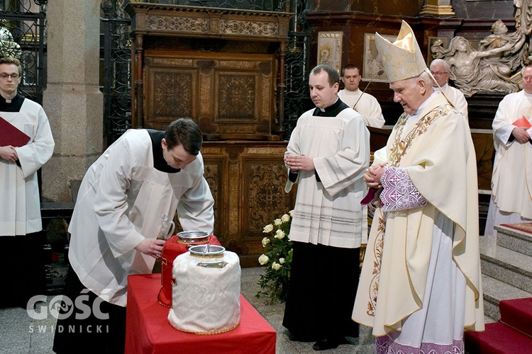 Msza Krzyżma w diecezji świdnickiej