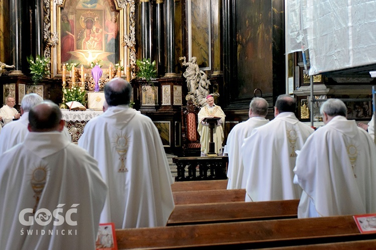 Msza Krzyżma w diecezji świdnickiej