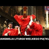 Liturgia Wielkiego Piątku w katedrze wrocławskiej - 10 kwietnia 2020