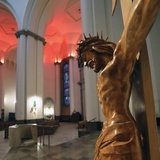 Liturgia Męki Pańskiej w katowickiej katedrze.