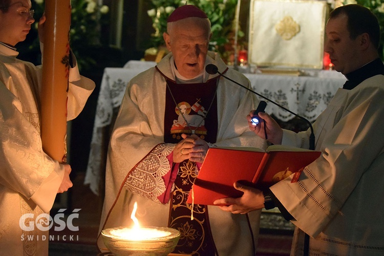 Wigilia Paschalna w diecezji świdnickiej 2020