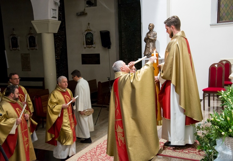 Wigilia Paschalna w kościołach diecezji