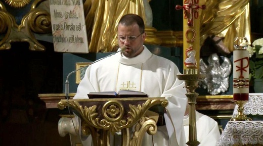 Liturgia Wigilii Paschalnej w konkatedrze w Żywcu - 2020