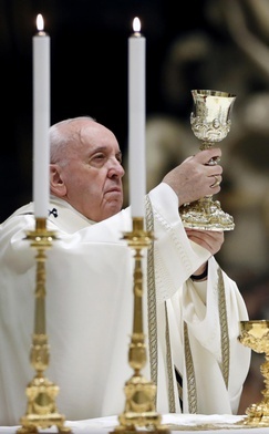 Papież przewodniczył Mszy w pustej bazylice świętego Piotra. "Nowina o Zmartwychwstaniu jest infekcją nadziei"