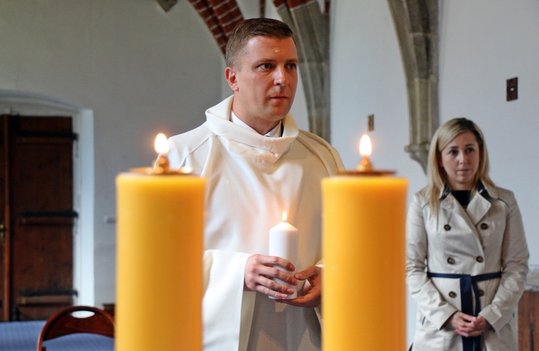 Wrocław. 32-letni Mateusz został ochrzczony w Poniedziałek Wielkanocny