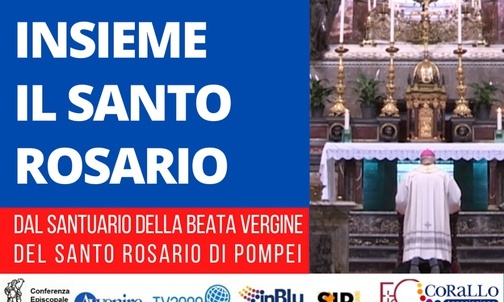 Różaniec z sanktuarium w Pompejach