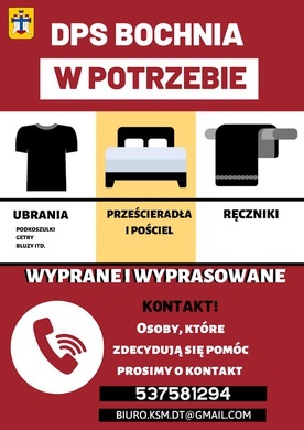 Katolickie Stowarzyszenie Młodzieży także organizuje pomoc dla DPS w Bochni