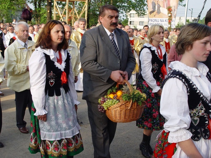 Modlitwa kardynała Ratzingera w Szczepanowie