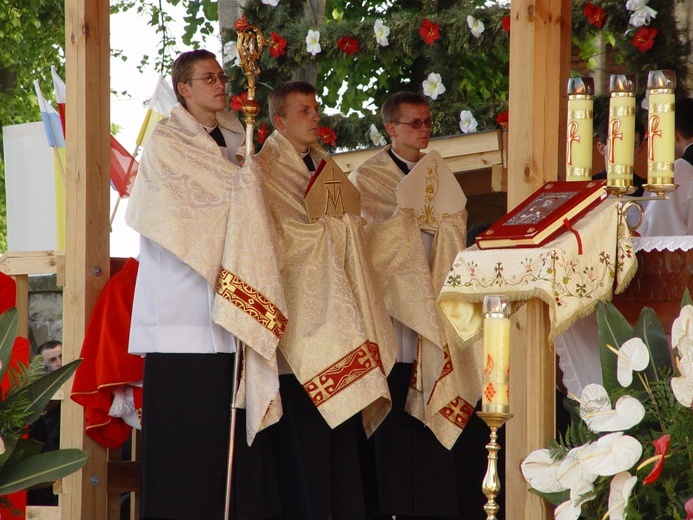 Modlitwa kardynała Ratzingera w Szczepanowie