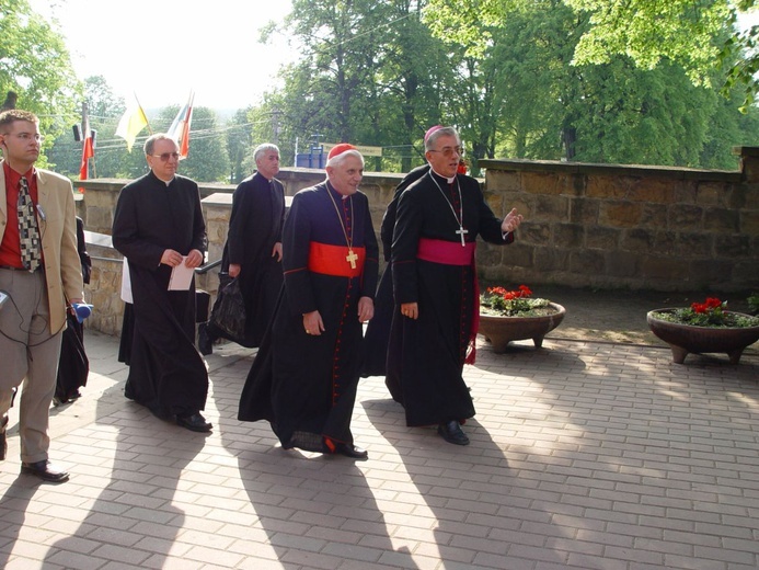 Modlitwa kardynała Ratzingera w Szczepanowie