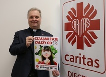 Ks. Robert Kowalski dziękuje wszystkim, którzy niosą pomoc potrzebującym i prosi o wsparcie Caritas.