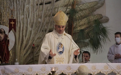 Mszy św. przewodniczył bp Zbigniew Zieliński.