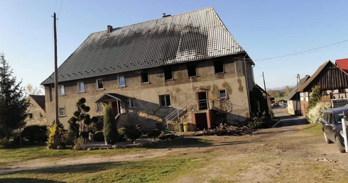 Pożar w Skorzynicach