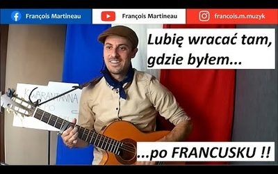 Francuz na kwarantannie w Polsce ŚPIEWA WODECKIEGO PO FRANCUSKU! - "Lubię wracać tam, gdzie byłem".