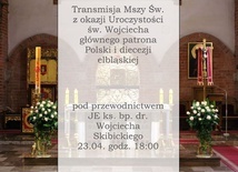 Transmisja Mszy św. z katedry św. Mikołaja w Elblągu