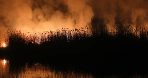 "Nie było od kilkunastu lat takiego dużego pożaru"