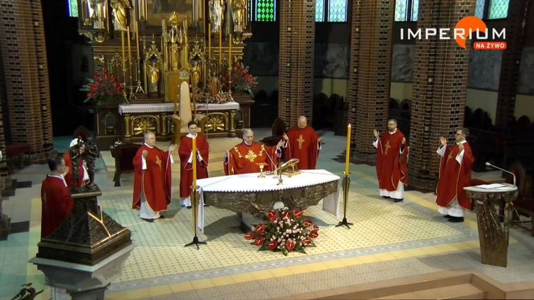 Katedra gliwicka. Uroczystość św. Wojciecha z TV Imperium