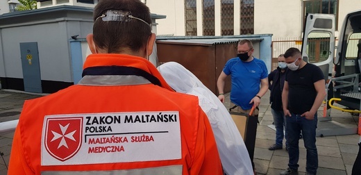 Zakon Maltański niesie pomoc na Śląsku w czasie pandemii