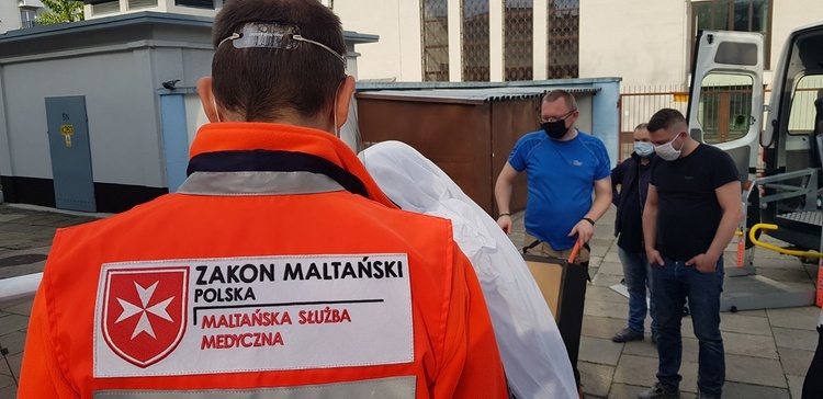 Zakon Maltański niesie pomoc na Śląsku w czasie pandemii
