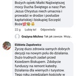 Życzenia czytelników dla bp. Marka