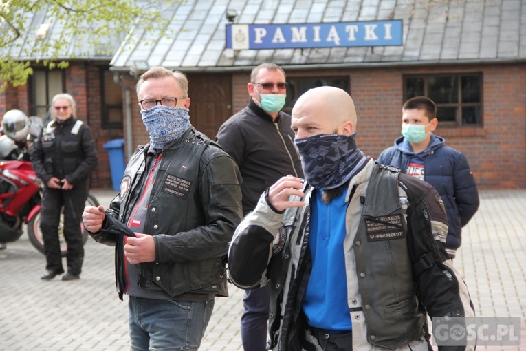 Msza za motocyklistów w Rokitnie