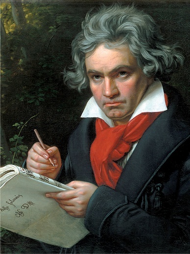 Ludwig van Beethoven tworzył z wewnętrznej potrzeby, ignorując przyzwyczajenia odbiorców, co zyskało mu opinię twórcy niezależnego.
