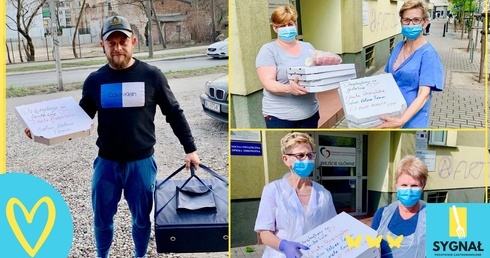Obiad na sygnale. "Dowozimy 600 posiłków dziennie”