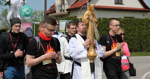 Tak było w ubiegłym roku na trasie drugiego dnia - z Wieprza do Tomic.