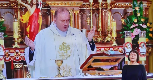 Proboszcz z Niskowej dziękował w Łagiewnikach za cud, którego doświadczył