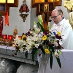 Msza św. w sanktuarium Matki Bożej Dobrej Rady w Sulistrowiczkach