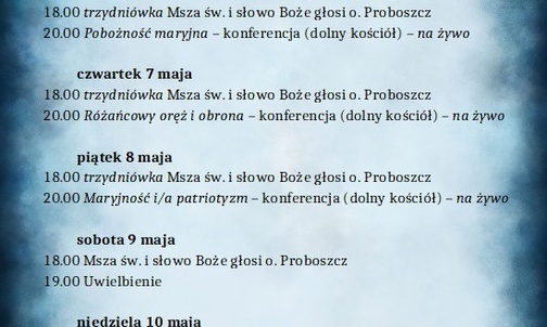 Przed nami odpustowa "trzydniówka"
