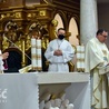 Początek liturgii w strzegomskim kościele.