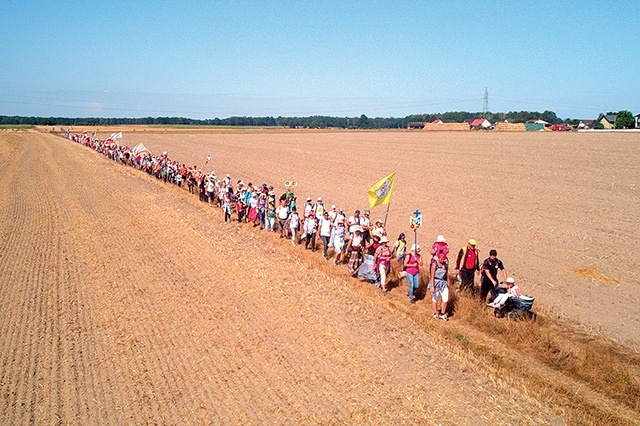 ▲	Każdego roku na Jasną Górę wędrowało kilkaset osób.