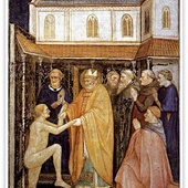 Puccio Capanna
ŚW. STANISŁAW WSKRZESZAJĄCY PIOTROWINA 
fresk, ok. 1338
bazylika św. Franciszka Asyż