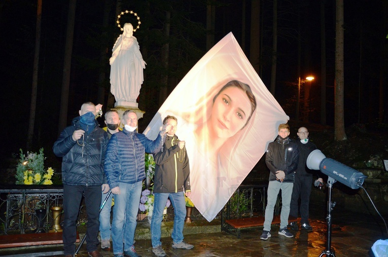 U Królowej Krynickich Zdrojów.