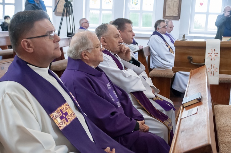 Pożegnanie ks. Ireneusza Żejmy