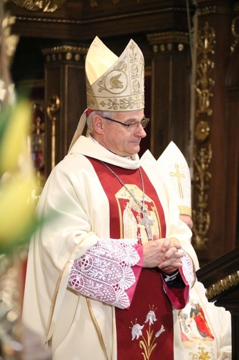 Msza św. w Sanktuarium św. Józefa w Kaliszu pod przewodnictwem bp. Marka Mendyka